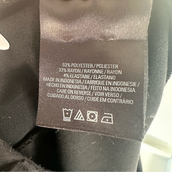 Tahari Black Slacks Dress Pants Size 8 - Picture 4 of 5